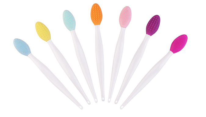 5-Pack Soft Silicone Mini Exfoliating Brushes