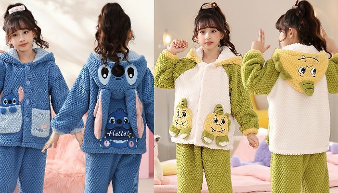 Kids Pyjama Set - 4 Colours, 6 Sizes