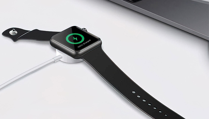 Wireless Magnetic iWatch Charging Cable at Go Groopie