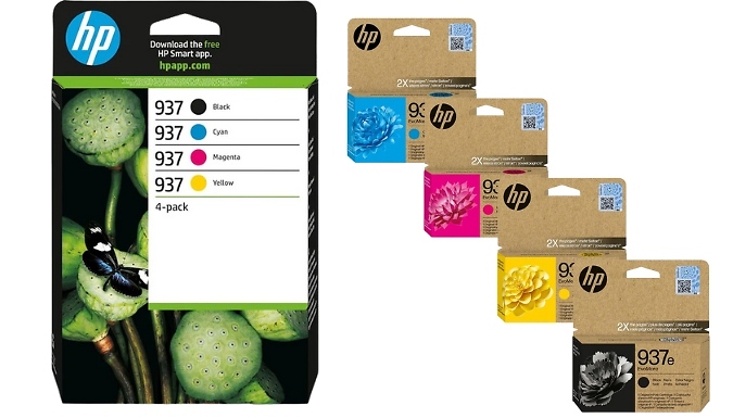 HP Ink Cartridges - 10 Options