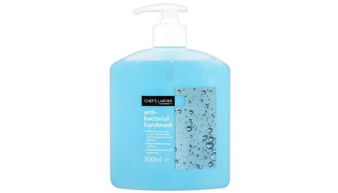 6 Pack of Anti-Bacterial Liquid Hand Wash 500ml