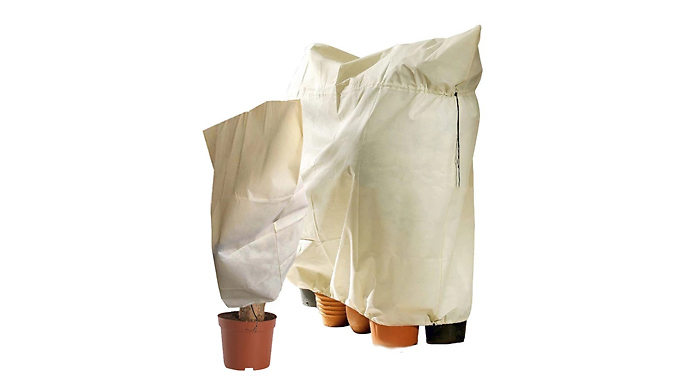 1 or 2 Winter Plant Protector Covers - 3 Colours