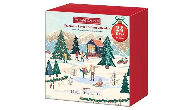 24 Day Yankee Candle Advent Calendar