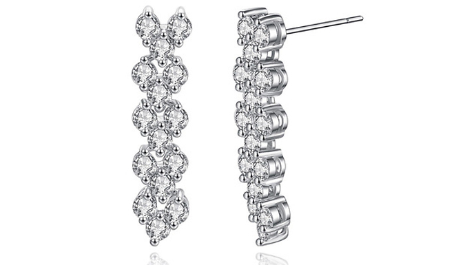 4-Piece Swarovski Crystal Earring Set