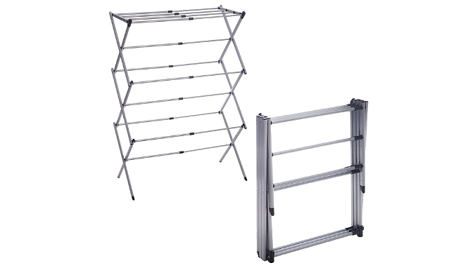 3-Tier Extendable Clothes Airer