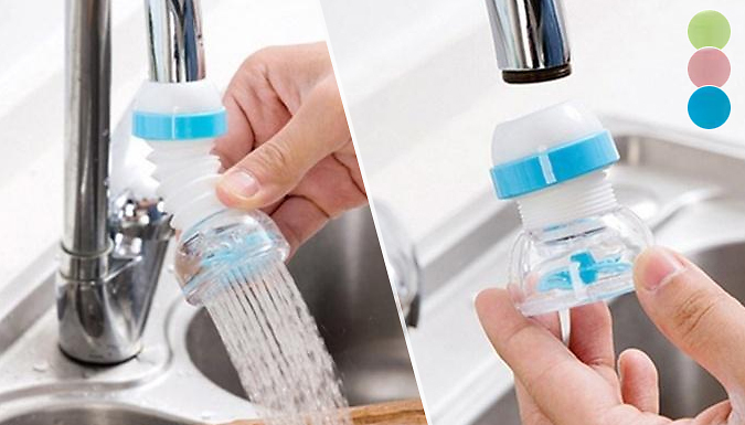 Justgiftdirect 1 or 2 Kitchen Sink Spray Nozzles - 3 Colours