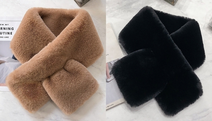 Winter Warm Fluffy Scarf - 10 Colours