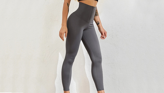 Extra-Wide Waistband Sports Leggings - 6 Colours & 5 Sizes