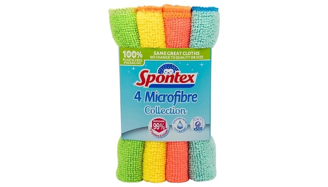 16-Pack Spontex Multi Microfibre Cloths