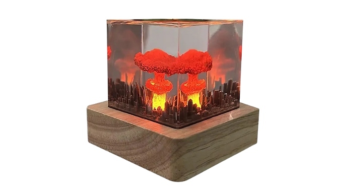 Nuclear City Explosion Cloud Lamp