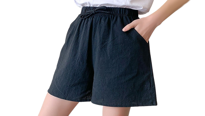 Cotton Loose Fit Summer Shorts - 4 Colours & 4 Sizes