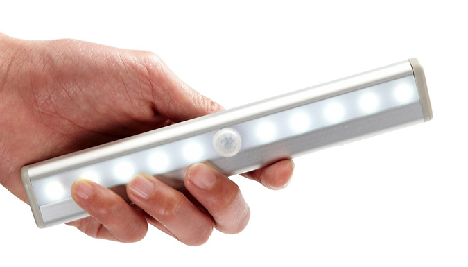 BeamBar Wireless Motion Sensor LED Multipurpose Light – 1, 2, 3 or 4 Deal Price £4.99