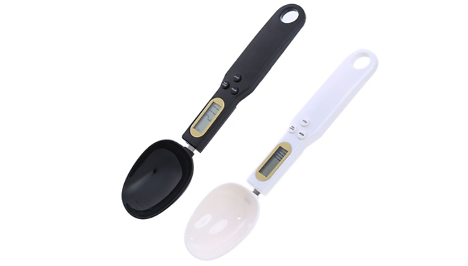 1 or 2 Digital Measuring Spoon Kitchen Scales - 2 Colours