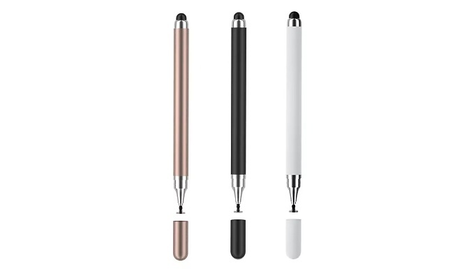 Universal 2-in-1 Touchscreen Stylus Pen - 3 Colours!