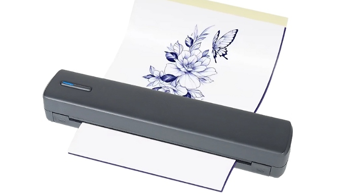 Portable A4 Thermal Printer Kit - 2 Colours!