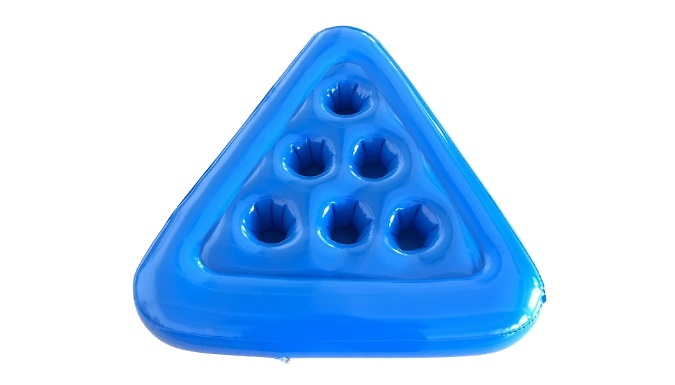 Inflatable Triangle Pool Drinks Holder