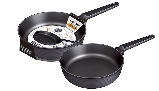 2x Non-Stick Induction & Hob Frying Pan