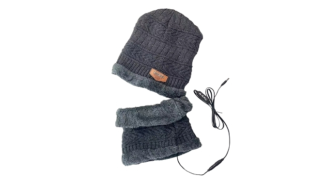 USB Electric Heated Scarf & Hat Set - 3 Colours