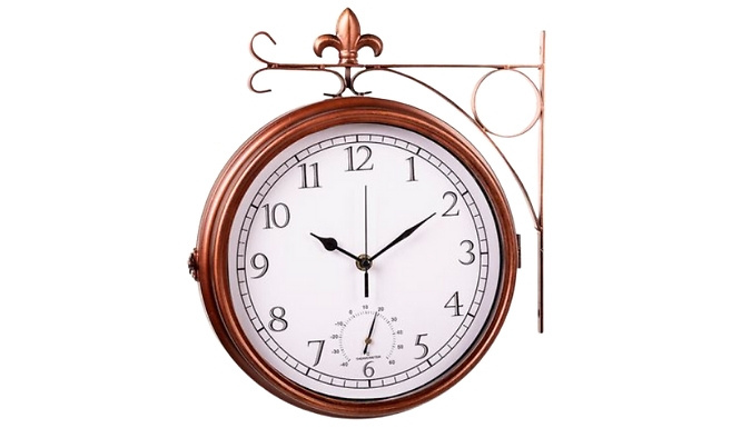 Wall Mounted Metal Clock - 8 Designs!
