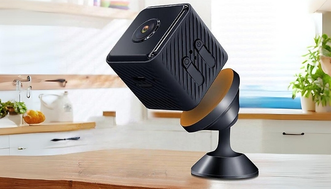 Mini 1080P WiFi Surveillance Camera at Go Groopie IE