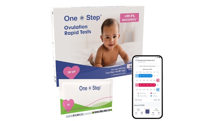 Go Groopie Home Health One Step Health App Ovulation Test Strips - 30 LH Tests (20 mIU)