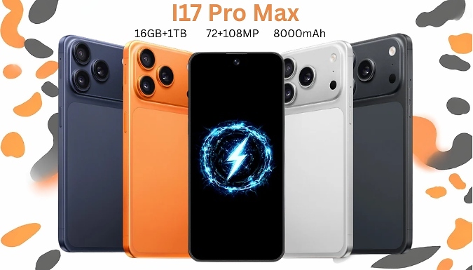 Go Groopie Gomoro I17 Pro Max 7.3-inch Android Smart Phone - 4 Colours!
