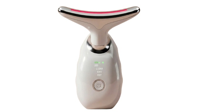 LED Light Face & Neck Massager