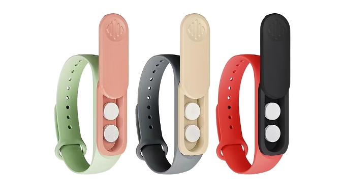 360° Rotating Emergency Pill Box Wristband - 3 Colours