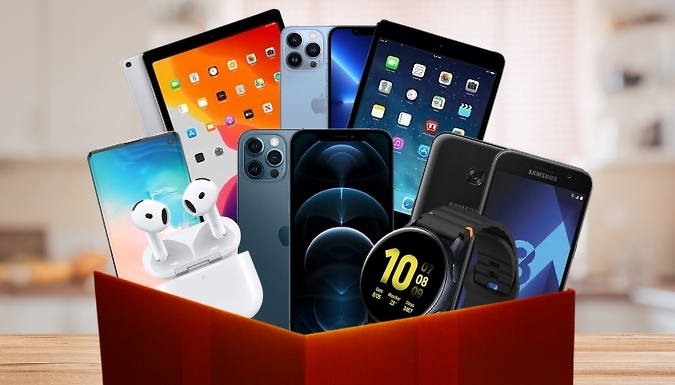 Tech Mystery Box iPads Samsungs More