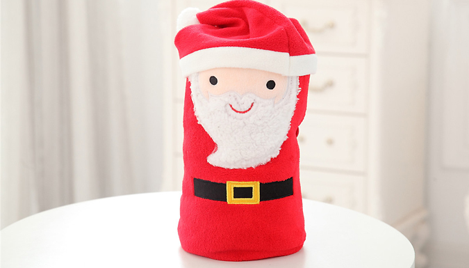 Christmas Character Plush Blanket - 4 Designs & 2 Sizes
