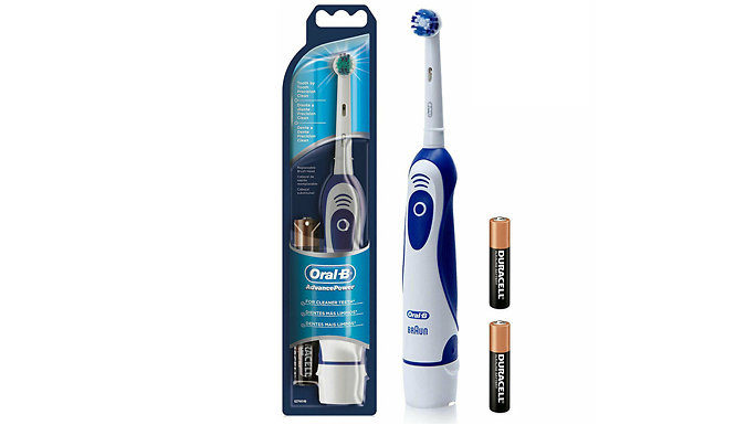 Braun Advance Oral-B Electric Toothbrush with 41 Compatible Heads & Batteries