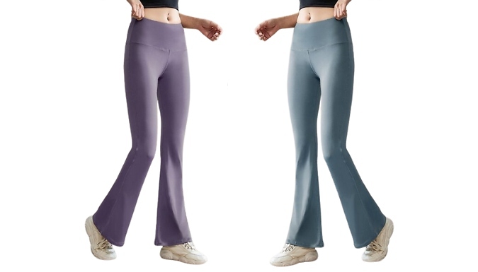 Flared Casual Leggings - 7 Colours, 6 Sizes!