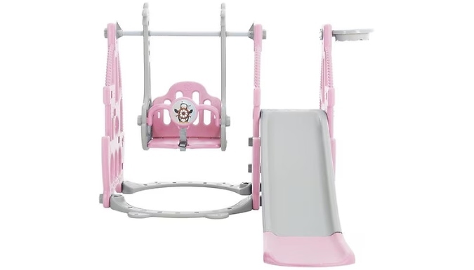3-in-1 Children's Swing & Slide Playset