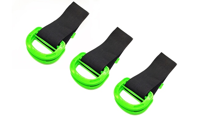 3-Pack of Adjustable Moving Straps from Go Groopie IE