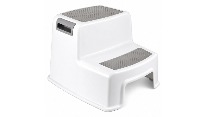 Non-Slip Double Step Stool