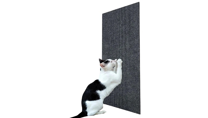 Self-Adhesive Cat Scratching Mat - 3 Colours & 2 Sizes