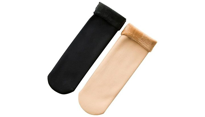 5-Pairs Warm Winter Thick Thermal Socks – 5 Colours Deal Price £9.99
