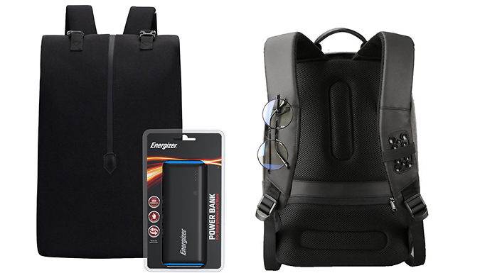 Energizer Laptop Charging Bag with Power Bank