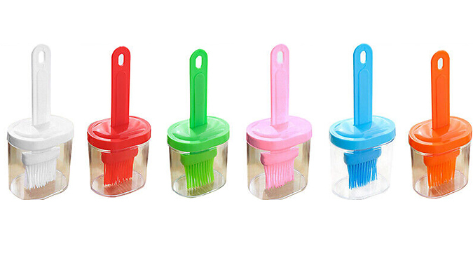 Silicone Cooking Brush with Oil Bottle