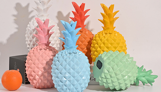 Pineapple Piggy Banks - 6 Colours