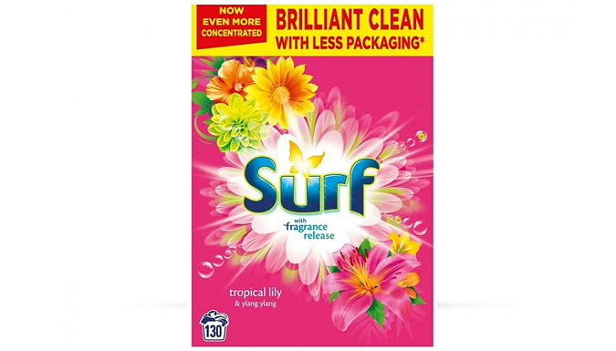 Surf Tropical Lily & Ylang-Ylang Laundry Powder 6.5kg - Up to 130 Washes. at Go Groopie