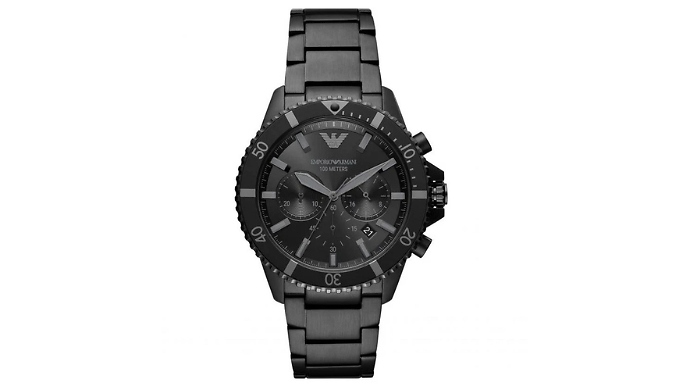 Men's Emporio Armani Black Watch