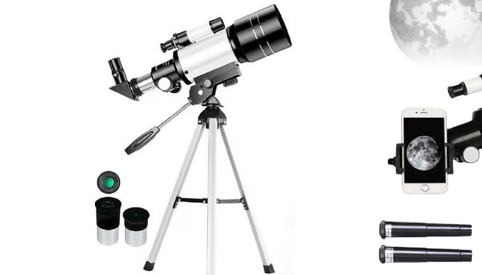 150X Magnification Astronomical Telescope with Tripod