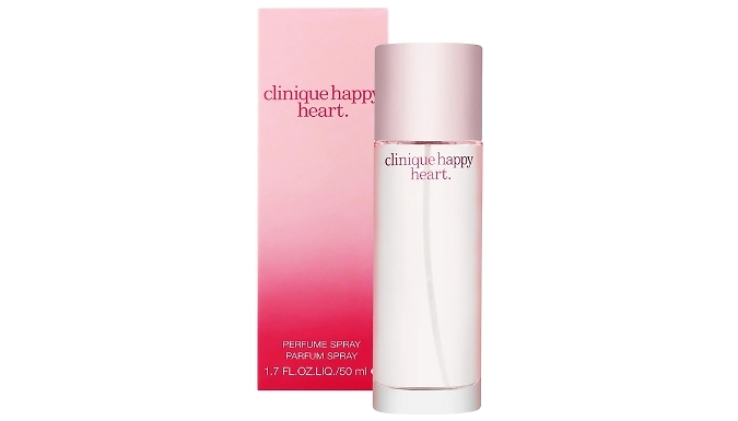 Clinique Happy Heart Parfum - 50ml or 100ml at Go Groopie