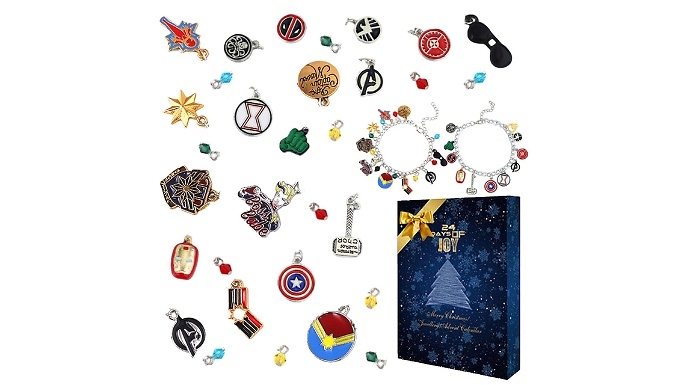 Super Hero Charm Bracelet Advent Calendar