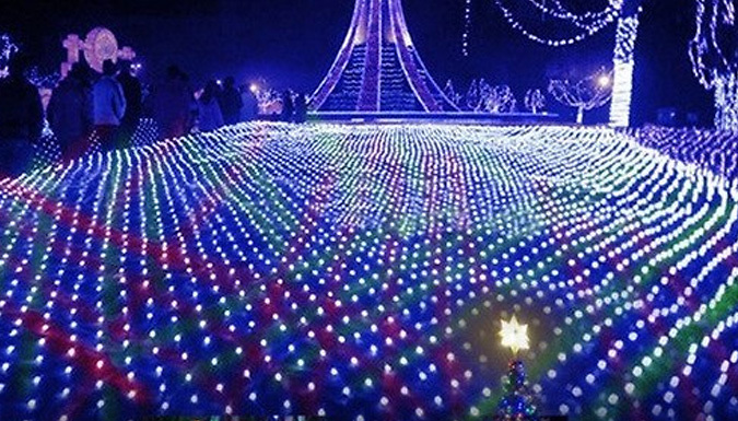 LED Garden Net Lights - 2 Colours