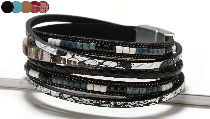 Pollyjoy Boho Hand Woven Bracelets - 5 Colours