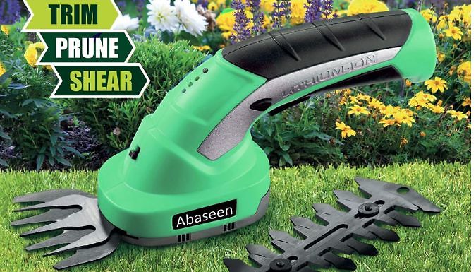 Abaseen 2 in 1 Cordless Grass Shear Hedge Trimmer