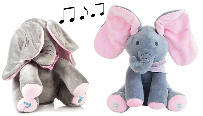 Pink peek a boo elephant online