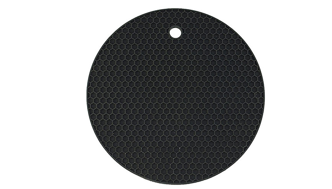 Round Silicone Heat Mat - 3 Colours & 2 Sizes